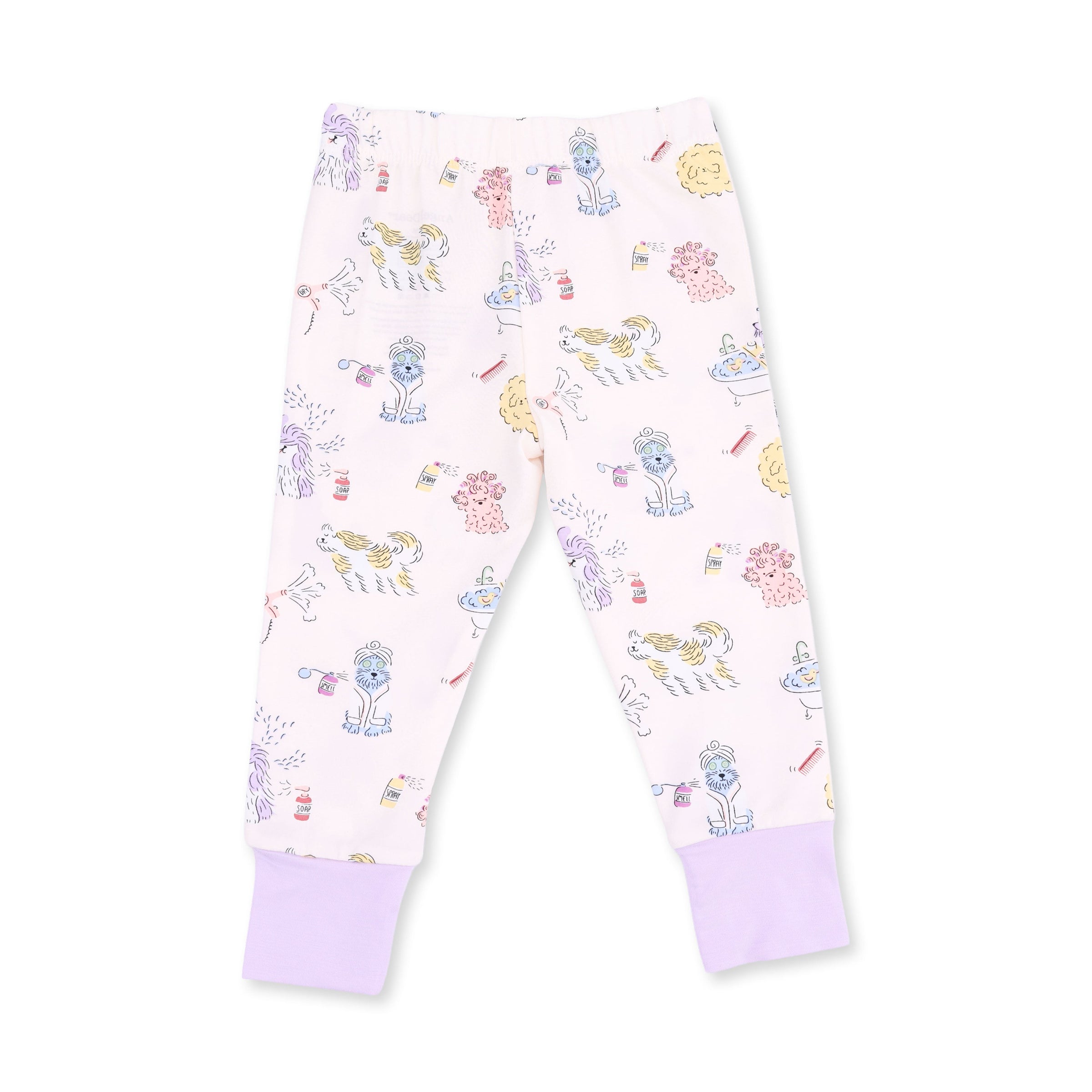 Angel Dear Spa Dogs Short Sleeve Loungewear Set