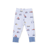 Angel Dear Construction Vehicles Short Sleeve Loungewear Set