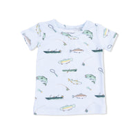 Angel Dear Fishing Short Sleeve Loungewear Set