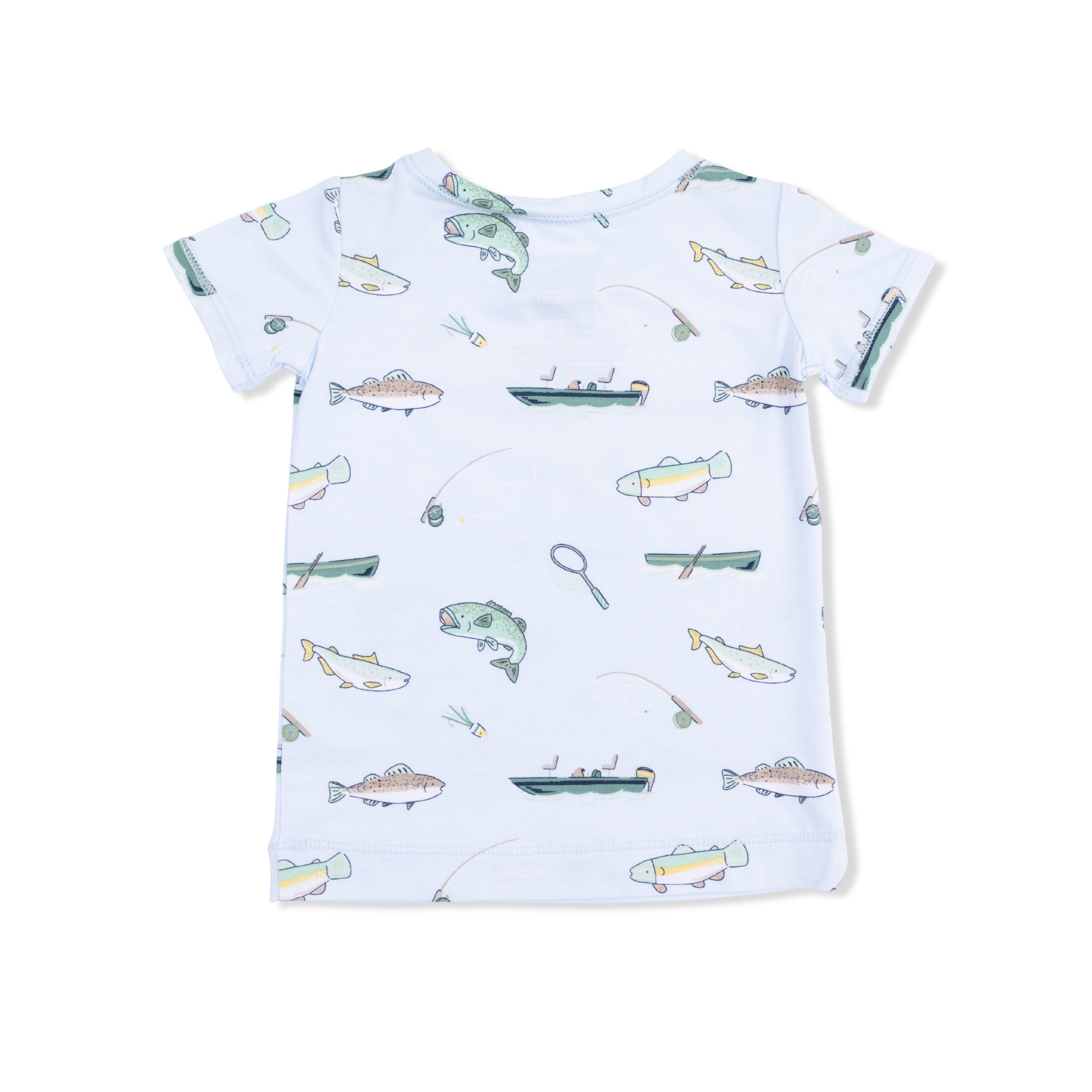 Angel Dear Fishing Short Sleeve Loungewear Set
