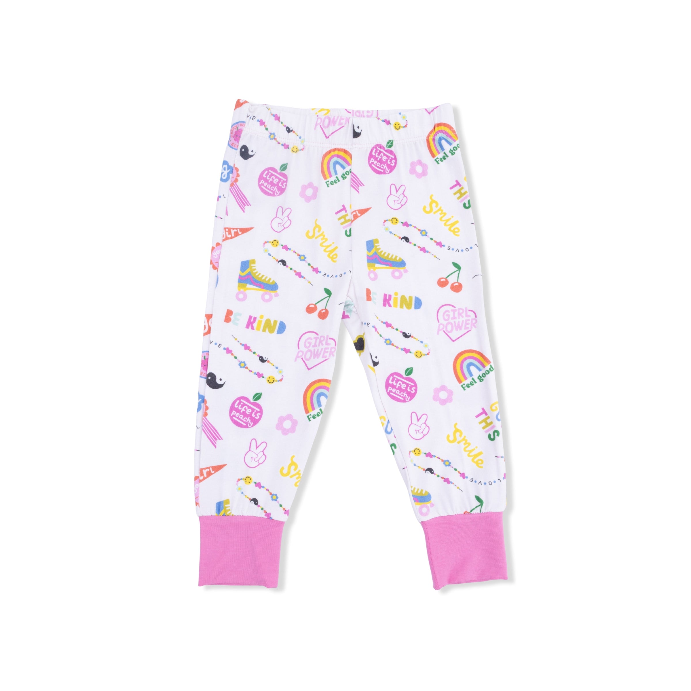 Angel Dear Girl Power Short Sleeve Loungewear Set