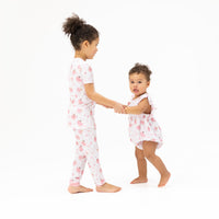 Angel Dear Ribbon Ballerinas Ruffle Playsuit