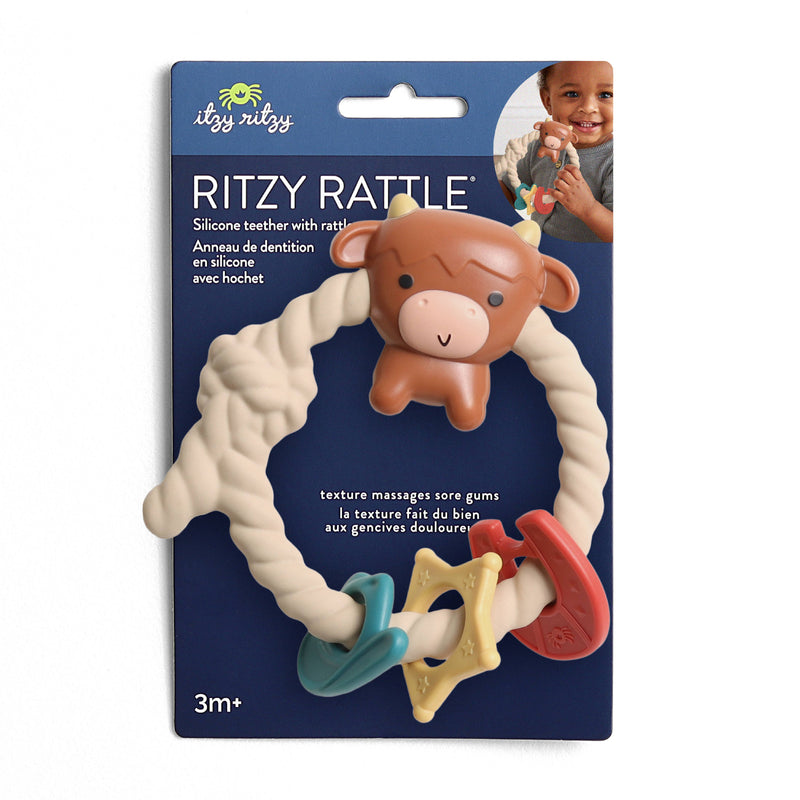 Itzy Ritzy Ritzy Rattle™ Silicone Teether Rattles