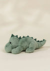 Coco Village Dino Plush Toy | Light Green Stegosaurus