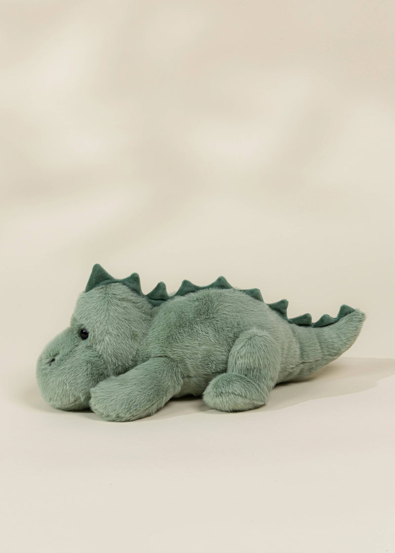 Coco Village Dino Plush Toy | Light Green Stegosaurus