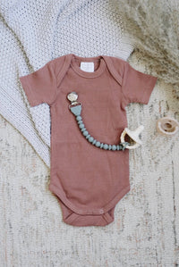 Itzy Ritzy Sweetie Strap Silicone One-Piece Pacifier Clips