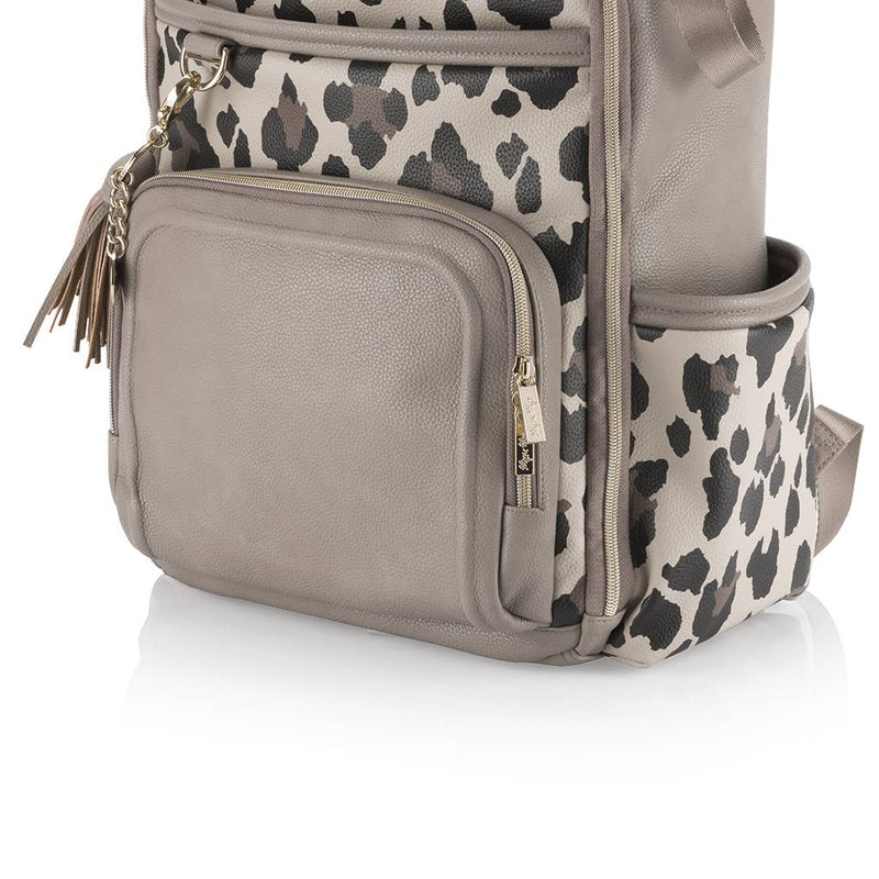 Itzy Ritzy Leopard Boss Plus Backpack Diaper Bag