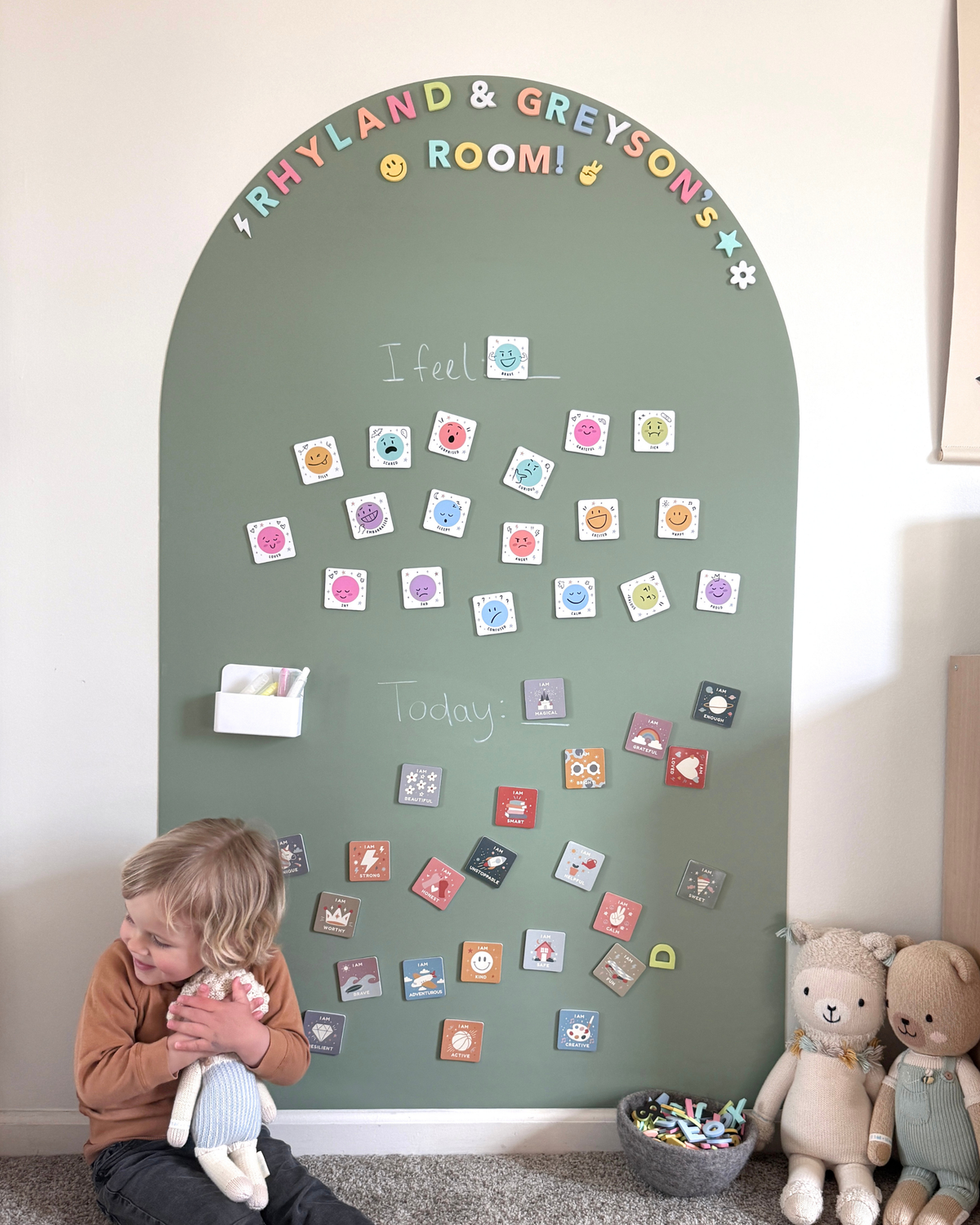 Cherrypick - Emotions Magnets - Soft Foam Magnets (20pc set)