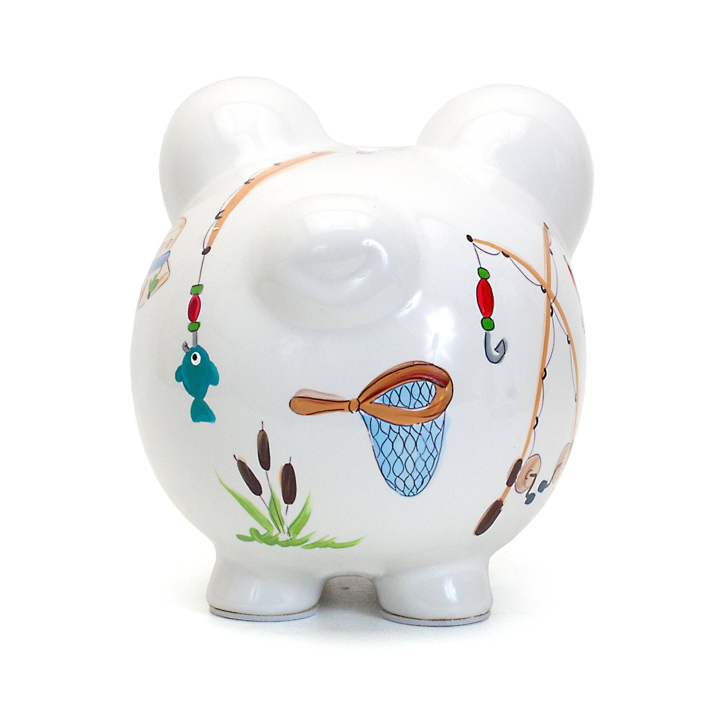 Child To Cherish® - Gone Fishing Large Piggy Bank