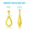 Frida Grow-With-Me Training Toothbrush Set