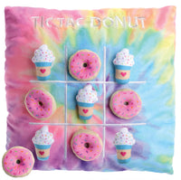 Iscream - Donut Tic Tac Toe Fleece Plush