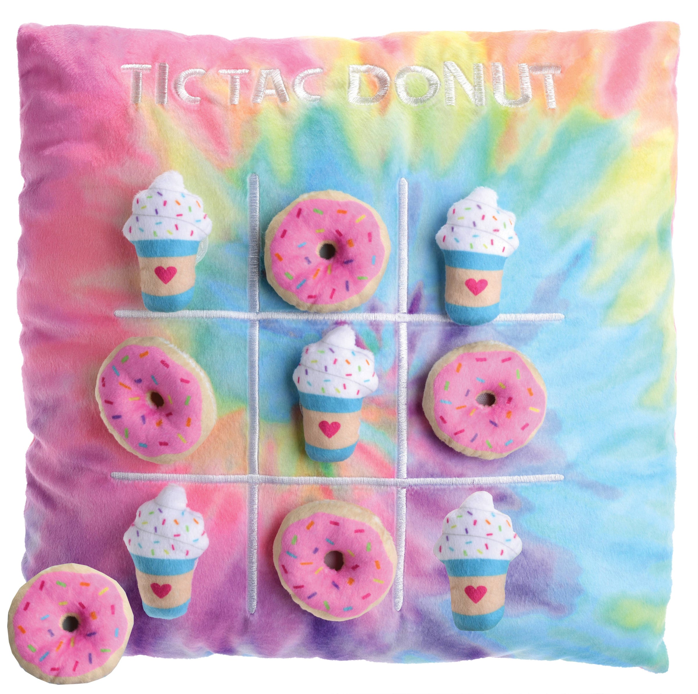 Iscream - Donut Tic Tac Toe Fleece Plush