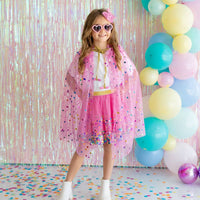 Sweet Wink Raspberry Confetti Tutu - Dress Up Skirt - Kids Tutu