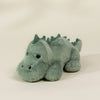 Coco Village Dino Plush Toy | Light Green Stegosaurus