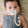 Itzy Ritzy Sweetie Strap Silicone One-Piece Pacifier Clips