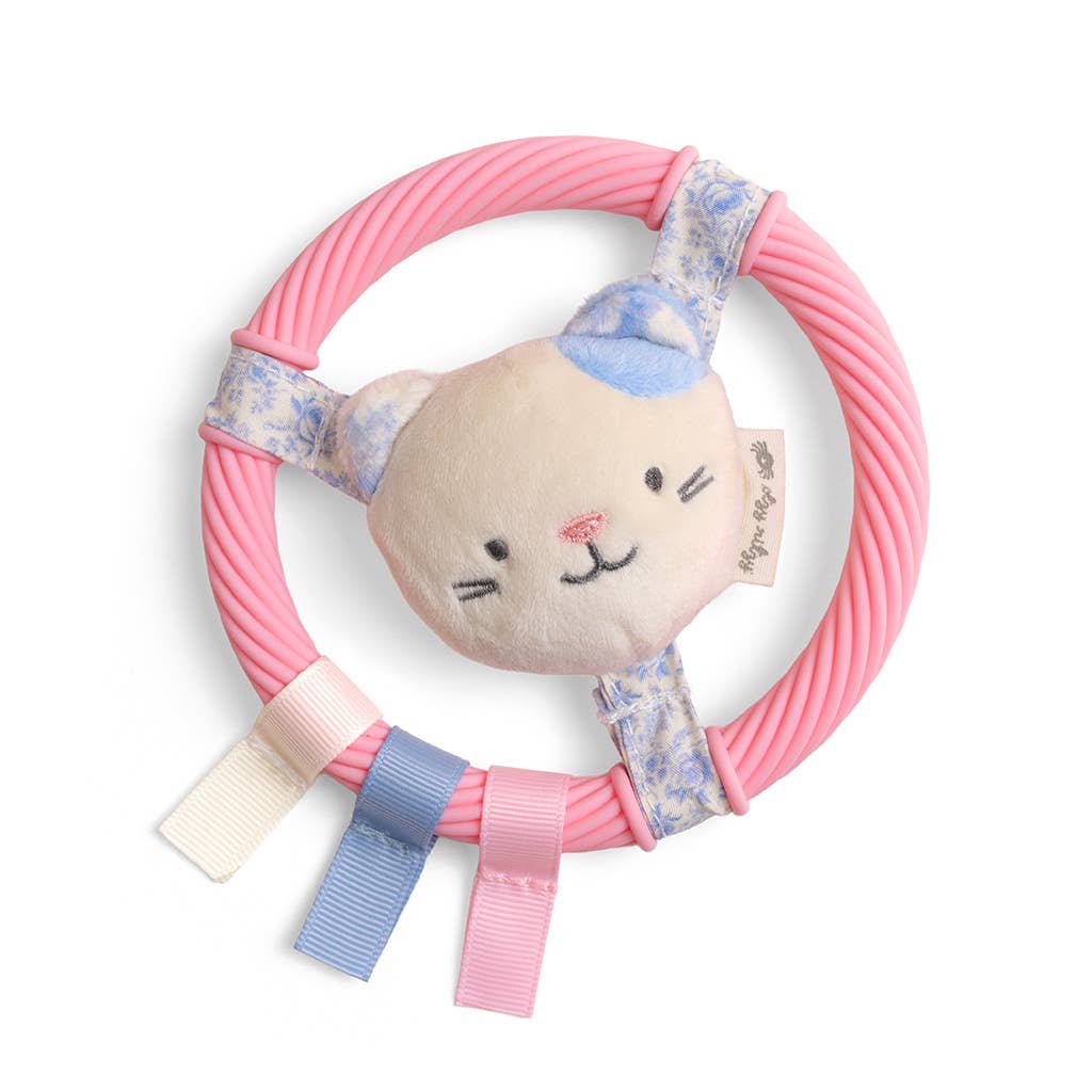 Itzy Ritzy Itzy Ring Pal™ Teething Ring with Plush Character