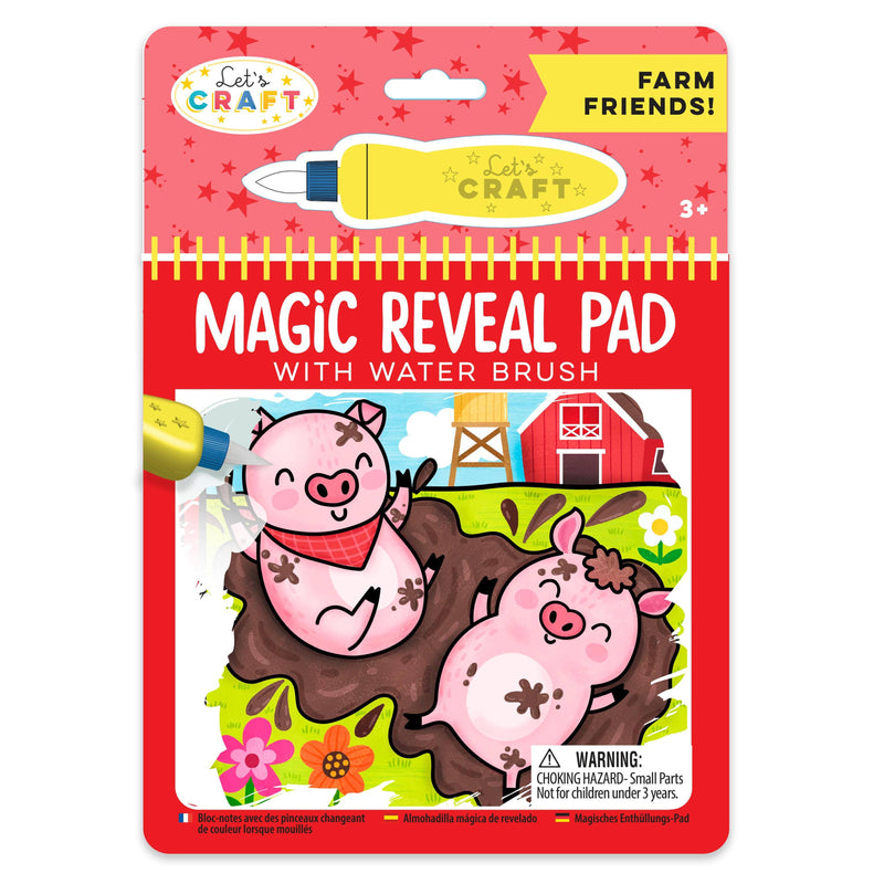 Bright Stripes Magic Reveal Pads - Awesome Animals