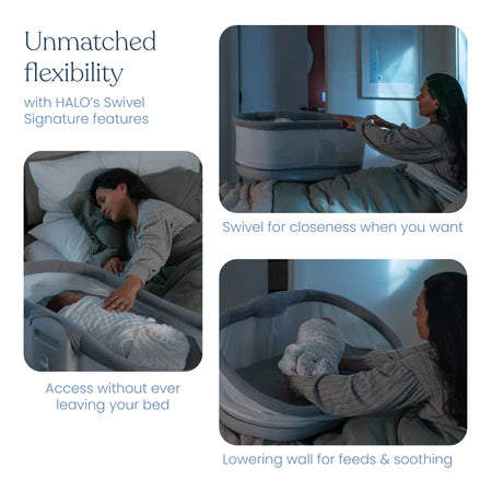 BassiNest® Connected Swivel Sleeper 3.0 - Smart Bassinet
