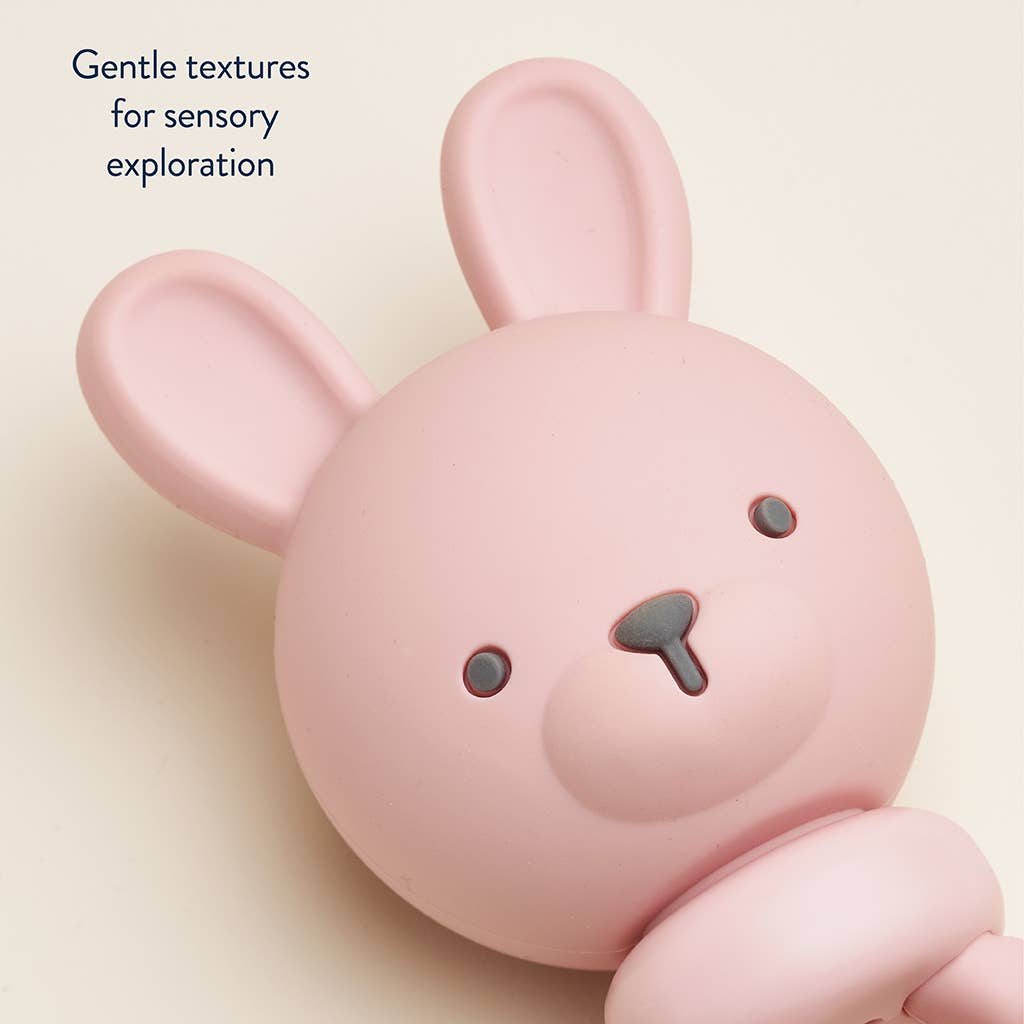 Itzy Ritzy -  Pink Bunny Sweetie Rattle™