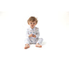 Angel Dear Baby Golf Carts Blue Polo Romper