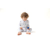 Angel Dear Baby Golf Carts Blue Polo Romper