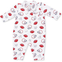 Angel Dear Touchdown Time Polo Romper