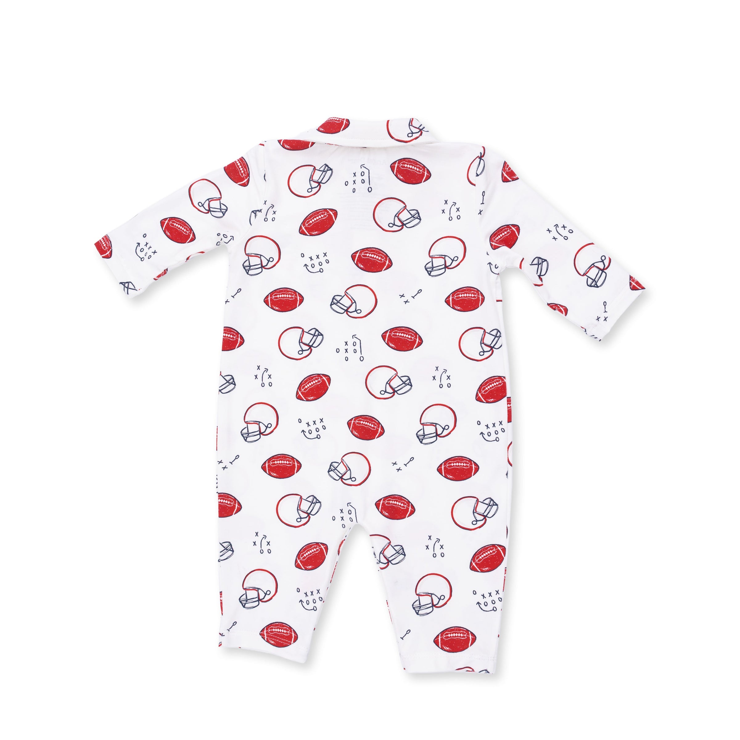 Angel Dear Touchdown Time Polo Romper
