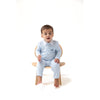 Angel Dear Baby Golf Carts Blue Polo Romper