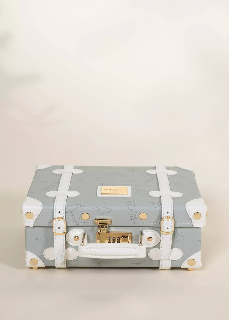 Coco Village Vegan Leather Play Suitcase | Ocean