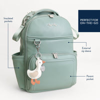 Itzy Ritzy Silly Goose Boss Plus™ Backpack Diaper Bag