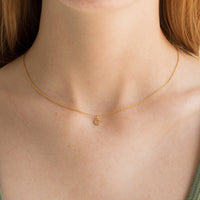 Brenda Grands Waterproof Jewelry - Waterproof Dainty Gold Initial Necklace
