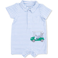 Angel Dear Striped Golf Polo Shortie