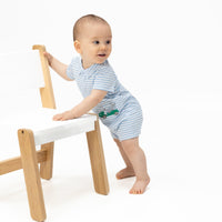 Angel Dear Striped Golf Polo Shortie