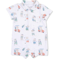 Angel Dear Golfing Teddy Bears Polo Shortie