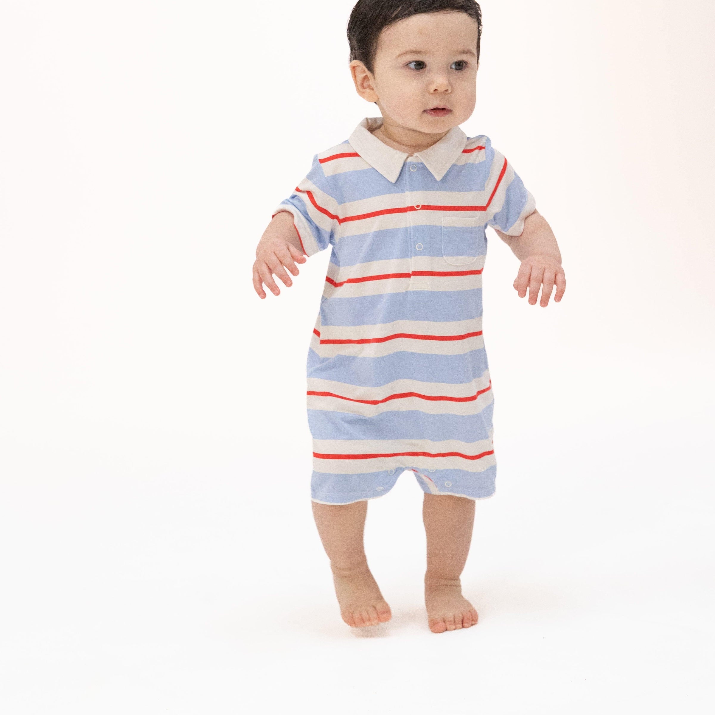 Angel Dear Preppy Rugby Polo Shortie