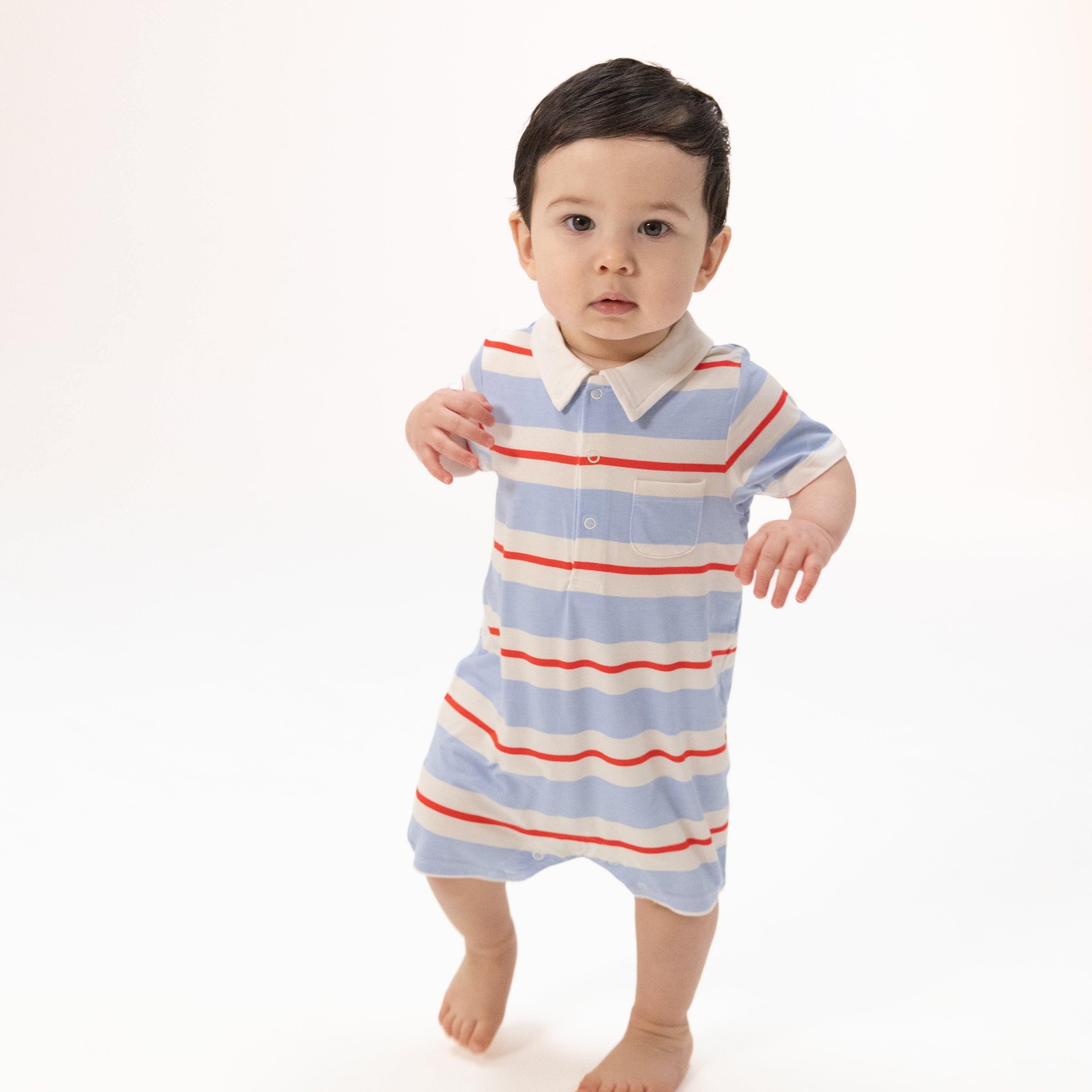 Angel Dear Preppy Rugby Polo Shortie