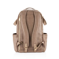 Itzy Ritzy Vanilla Latte Boss Plus Backpack Diaper Bag