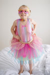 Great Pretenders Super-duper Tutu/Cape/Mask, Pink & Gold