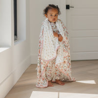 Copper Pearl Three-Layer Quilt | Natalie