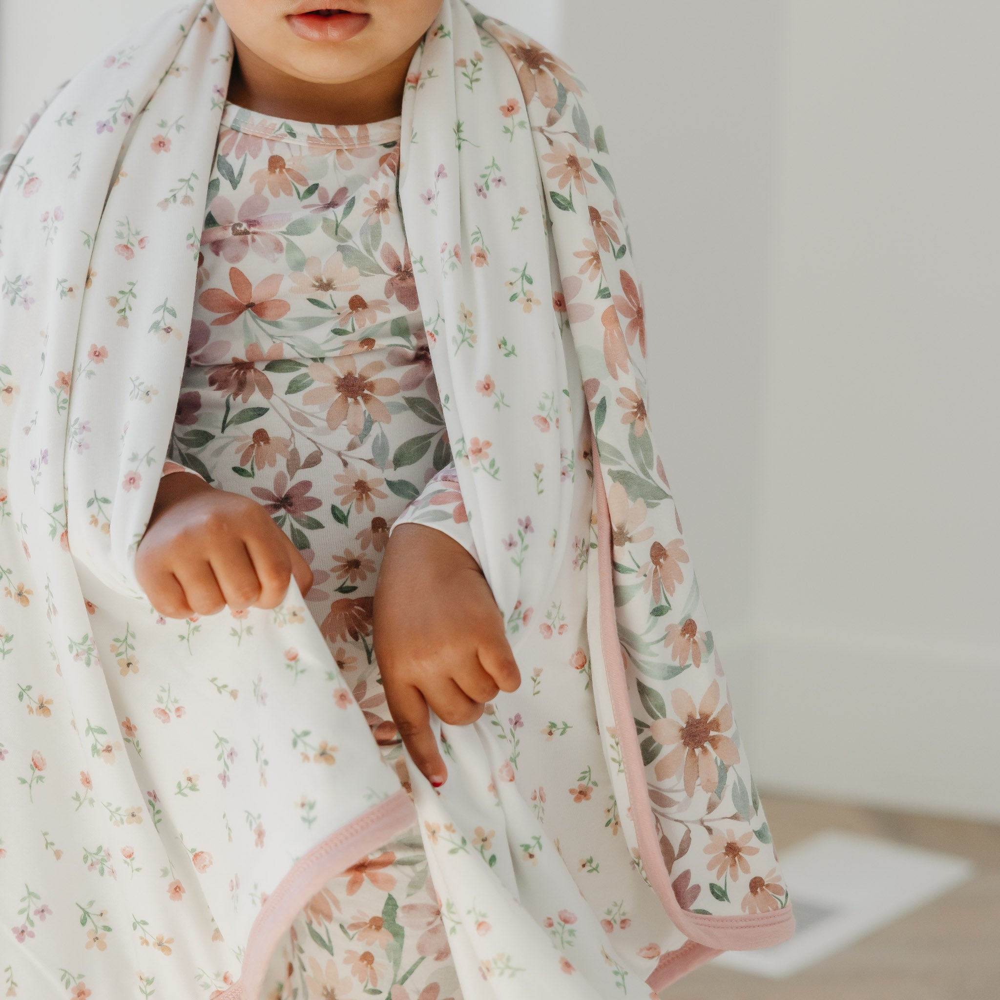 Copper Pearl Three-Layer Quilt | Natalie