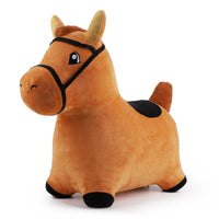 iPlay iLearn Bouncy Pals Brown Horse