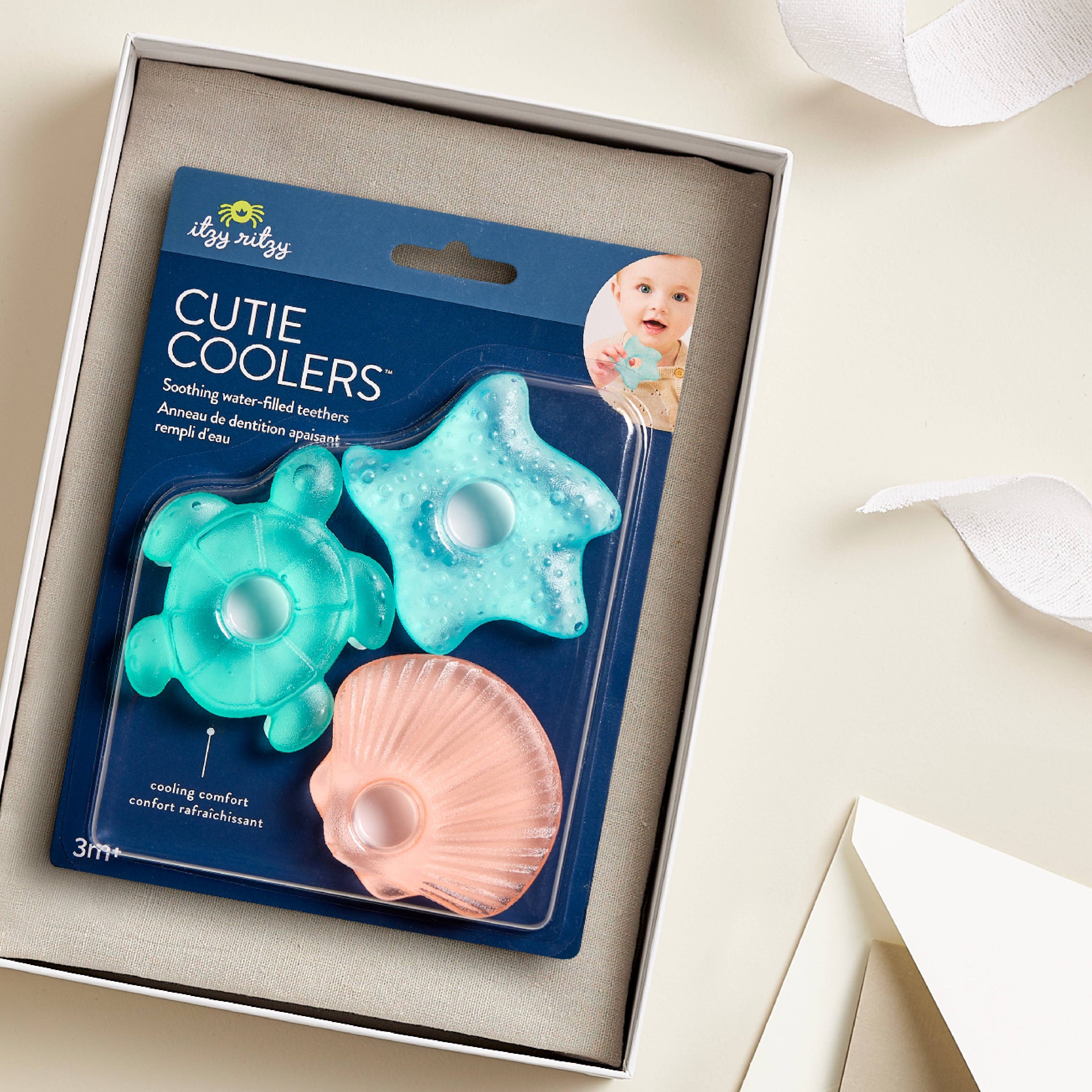 Itzy Ritzy -  Cutie Coolers™ Water Filled Teethers (3-pack)