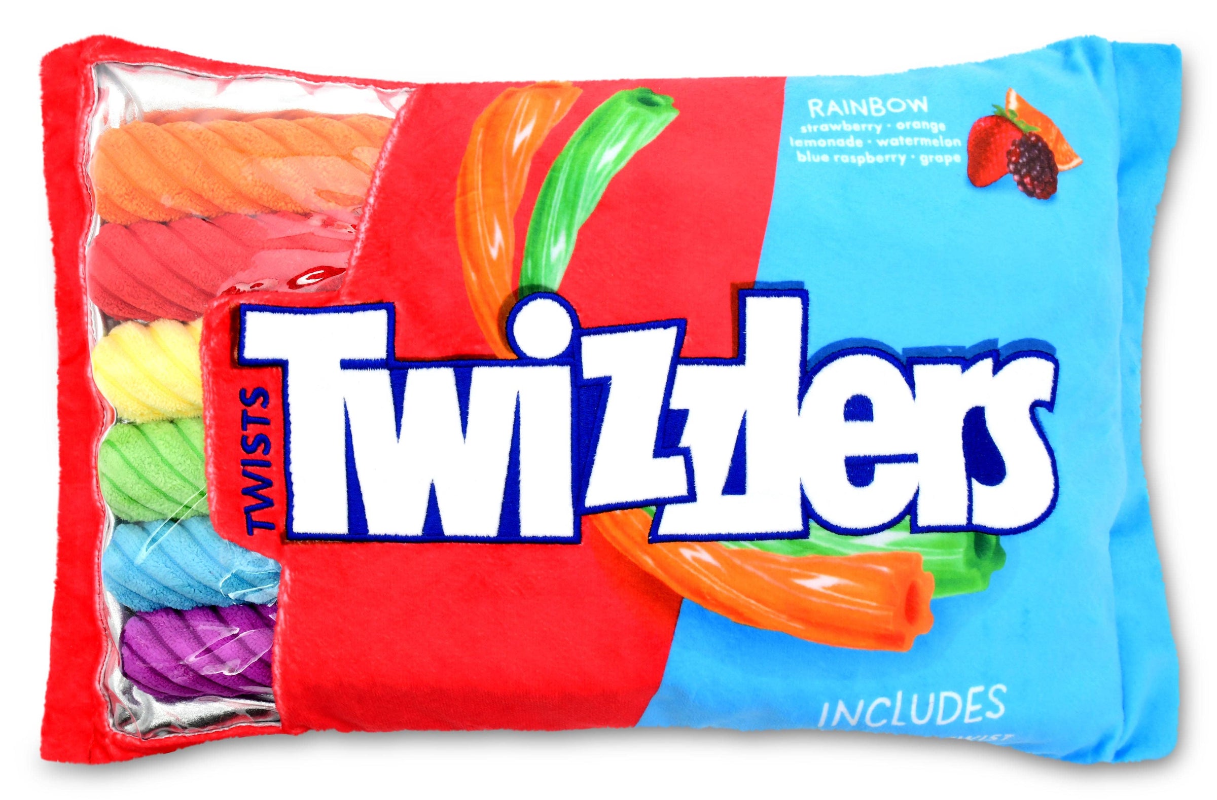 Iscream - RAINBOW TWIZZLERS PACKAGING FLEECE PLUSH