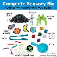 Faber-Castell / Creativity for Kids - Sensory Bin Outer Space Activity Bin for Kids