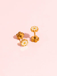 Pierced Co - Tiny White Daisy