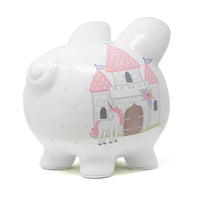 Child To Cherish® - Unicorn Castle Large Piggy Bank