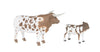 Big Country Toys Longhorn Cow & Calf