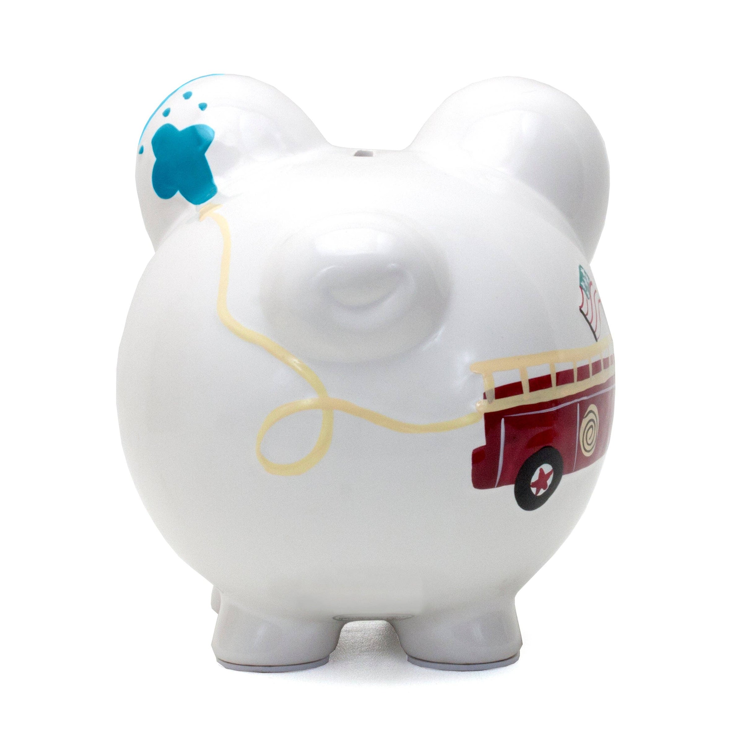Child To Cherish® - Firetruck Large Piggy Bank