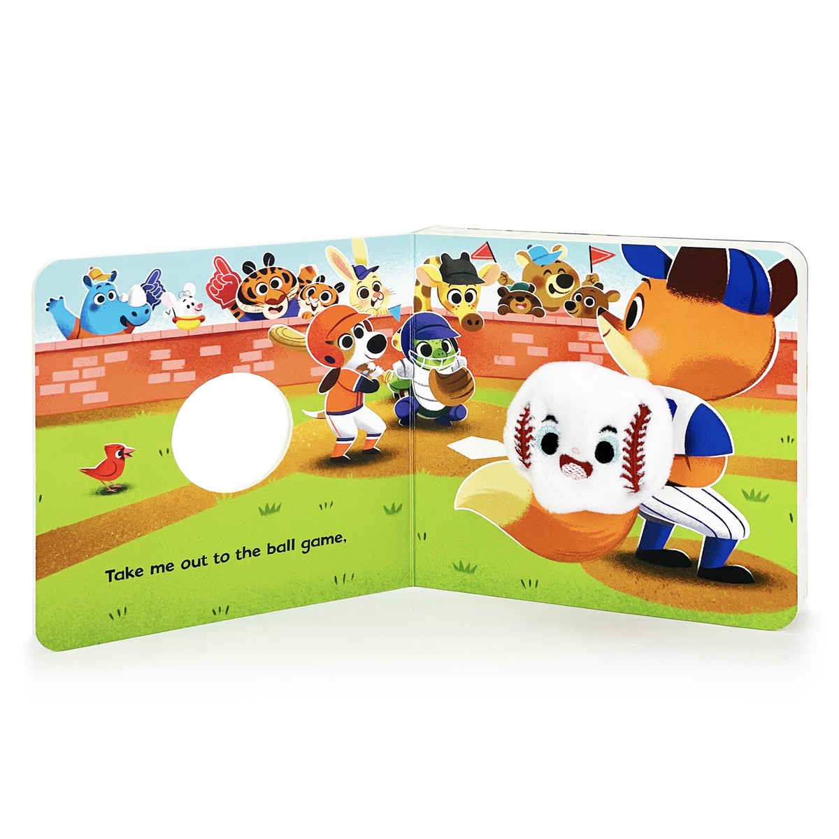 Cottage Door Press - Baseball! Interactive Finger Puppet Board Book