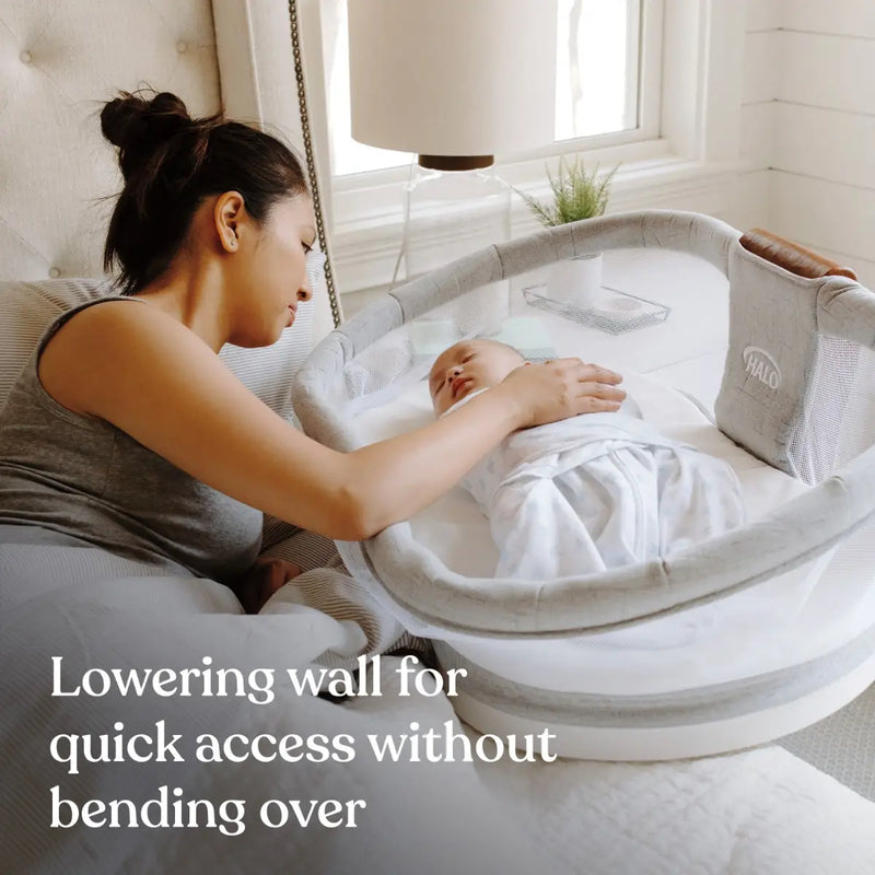Bassinet top vibration pad